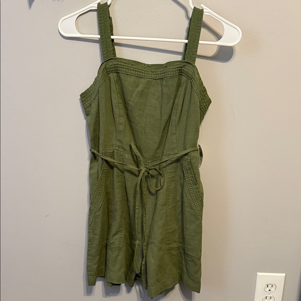 Old Navy Women's Olive Green Romper